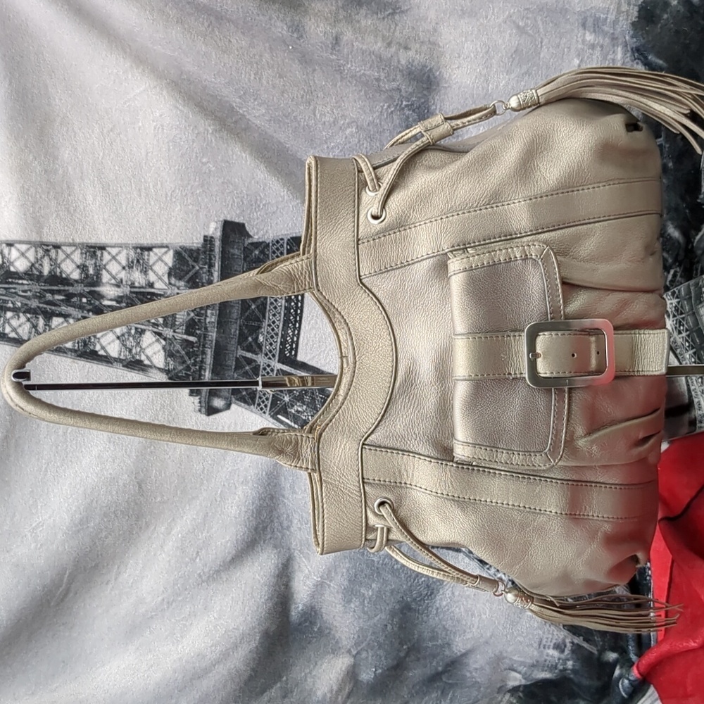 Cole Haan silver bag